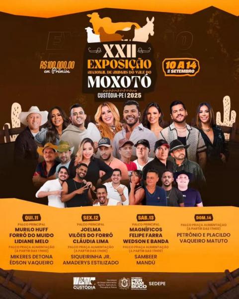 Murilo Huff, Forró do Muído e Lidiane Melo - XXII Exposição Vale do Moxotó 2025