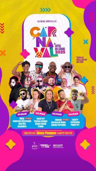 Samb´art, Eternos Amigos, Quinto Roundo e O Rodo - Carnaval da Capital dos Cânions 2025