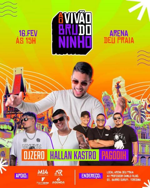 Bruninho, Dizero, Hallan Kastro e Pagodih