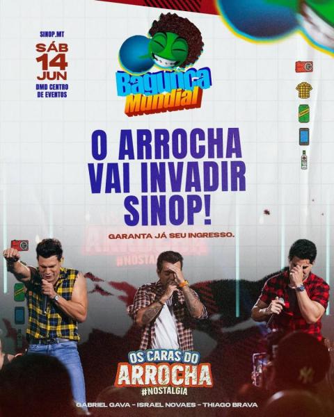 Thiago Brava, Gabriel Gava e Israel Novaes - Os Caras do Arrocha