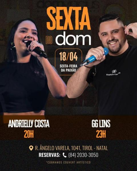 Andrielly Costa e GG Lins