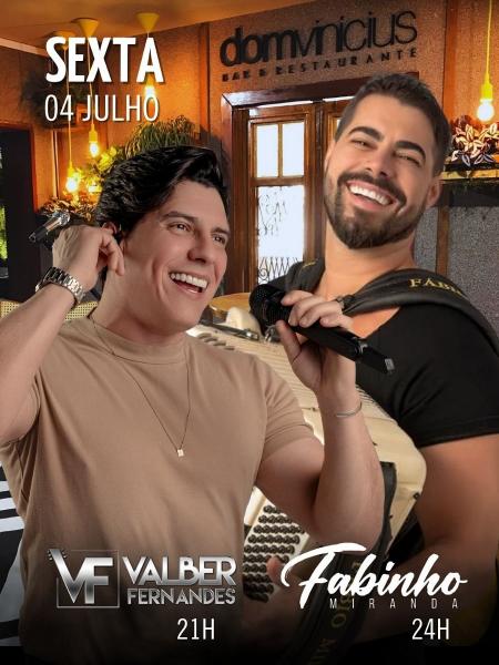 Valber Fernandes e Fabinho Miranda