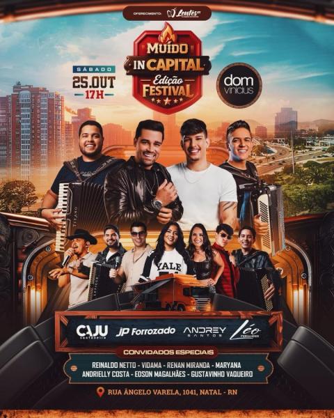 JP Forrozado, Andrey Santos, Caju Forrozeiro e Léo Fernandes - Muído na Capital