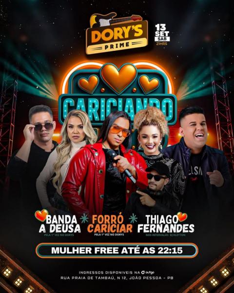Forró Cariciar, Banda A Deusa e Thiago Fernandes - Cariciando