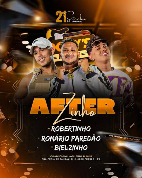 Robertinho, Romário Paredão e Bielzinho - Afterzinho