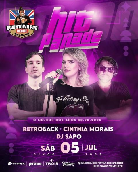 Retrobacvk, Cinthia Morais e Dj Sapo - Hit Parade