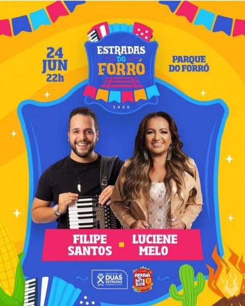 Filipe Santos e Luciene Melo - Estradas do Forró