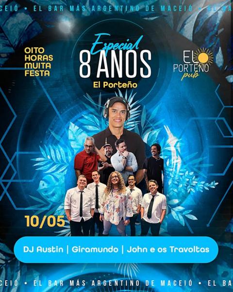 Giramundo, Dj Austin e John & Os Travoltas