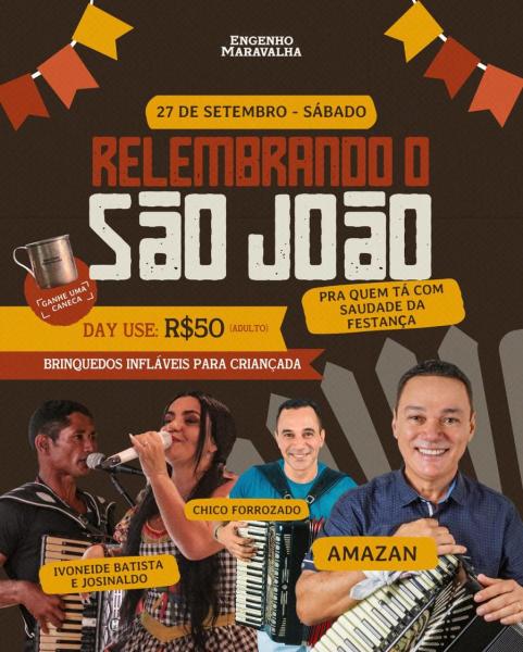 Amazan, Chico Forrozado e Ivoneide Batista & Josinaldo - Relembrando o São João