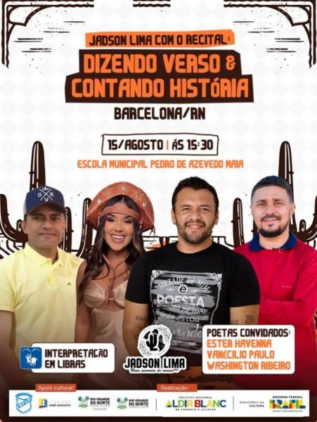 Jadson Lima, Ester Havenna, Vanécilio Paulo e Washington Ribeiro - Dizendo Verso & Contando História