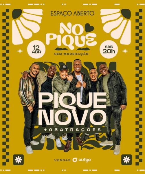 Pique Novo, Aborto do Cavaco, Éder Arruda, Júnior Santos, Excesso de Bagagem e Telmo Santiago - No Pique