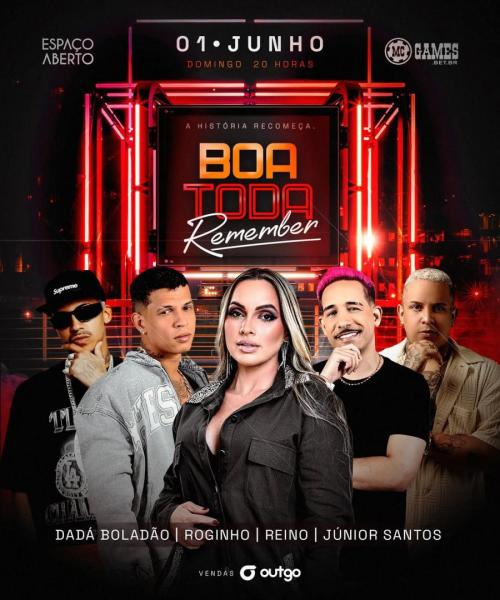 Dadá Boladão, Roginho, Reino e Júnior Santos - Boa Toda Remember