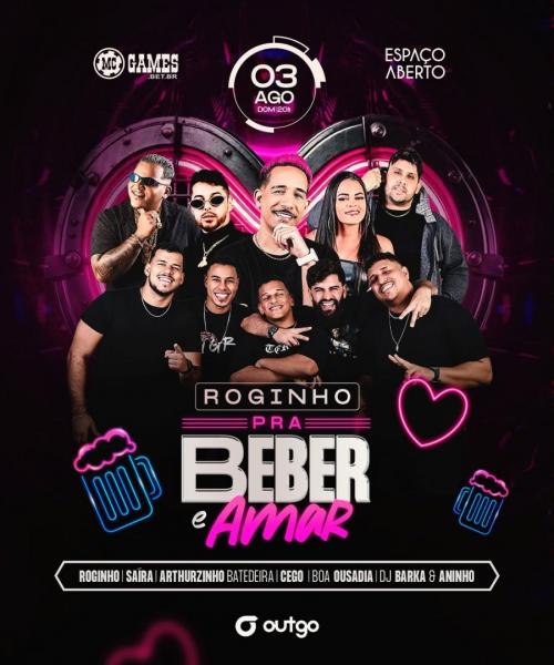 Roginho, Saíra, Arthurzinho Batedeira, Cego, Boa Ousadia e Dj Barka - Roginho pra Beber & Amar