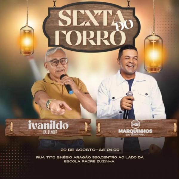 Ivanildo do Forró e Marquinhos da Serrinha - Sexta do Forró