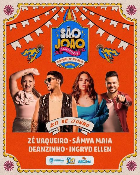 Zé Vaqueiro, Sâmya Maia, Deanzinho e Ingrid Ellen