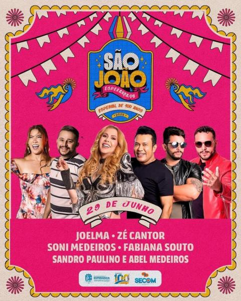 Joelma, Zé Cantor, Soni Medeiros, Fabiana Souto e Sandro Paulino & Abel Medeiros