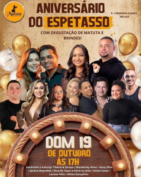 Sandrinho & Kalinny, Tibério & Soraya, Wanderley Alves, Larissa Félix, Ailton Gonçalves e Anny Silva