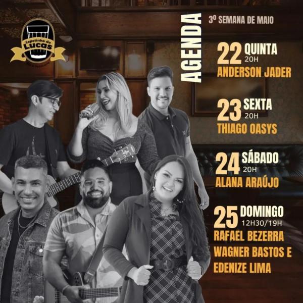Rafael Bezerra, Wagner Bastos e Edinize Lima