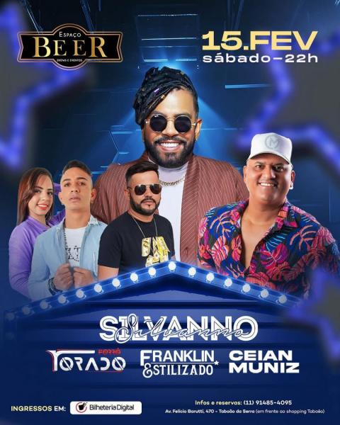 Silvanno, Forró Torado, Franklin Estilizado e Ceian Muniz
