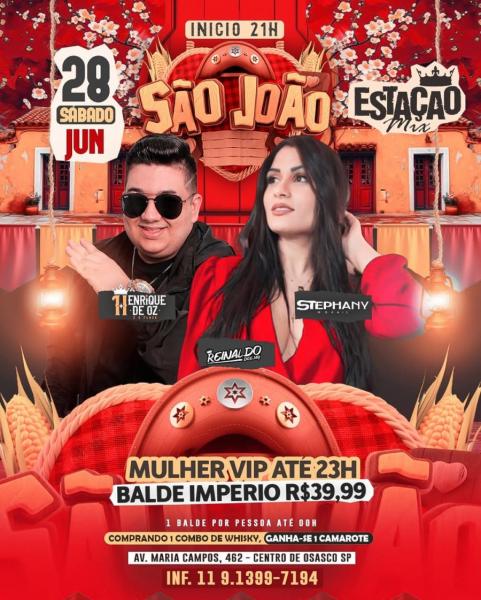 Henrique de Oz, Stephany e Reinaldo Deejay