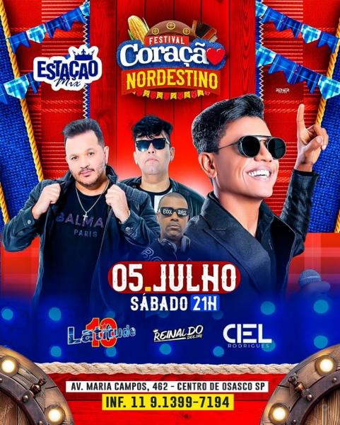 Latitude 10, Reinaldo Deejay e Ciel Rodrigues