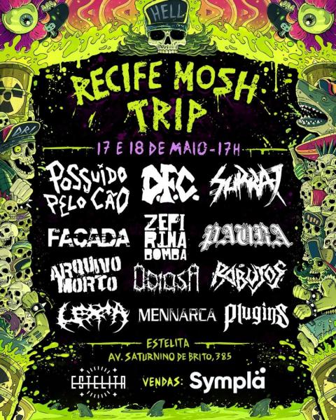 D.F.C., Paura, Facada, Plugins, Lepra e Mennarca - Recife Mosh Trip 2025