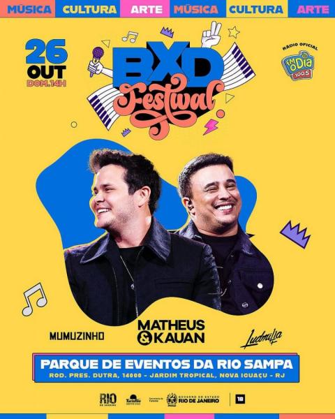 Mumuzinho, Matheus & Kauan e Ludmilla - BXD Festival 2025