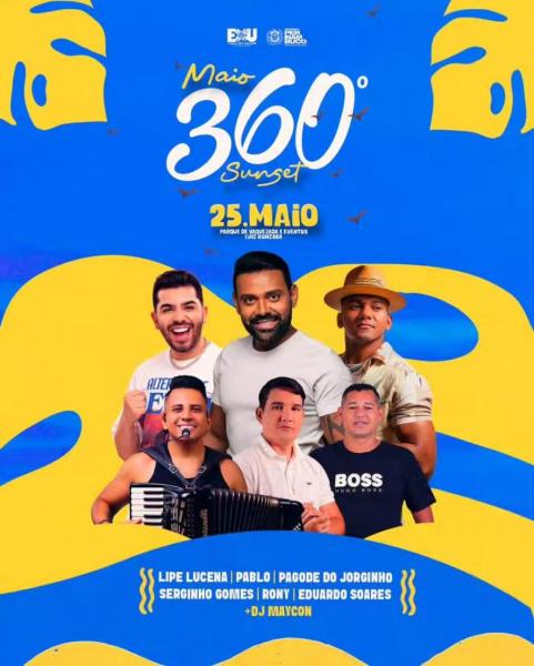 Lipe Lucena, Pablo, Pagode do Jorginho, Serginho Gomes, Rony e Eduardo Soares - Maio 360º Sunset