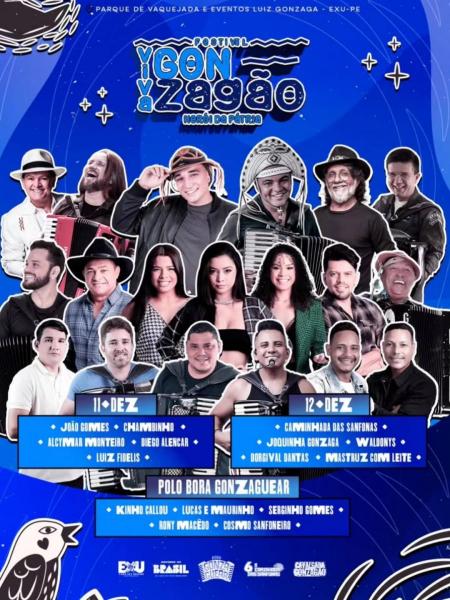 João Gomes, Chambinho, Alcymar Monteiro, Diego Alencar e Luiz Fidelis - Festival Viva Gonzagão 2025