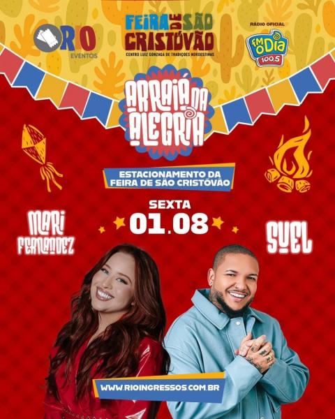 Mari Fernandez e Suel - Arraiá da Alegria