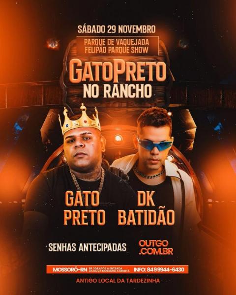 Gato Preto e DK Batidão - Gato Preto no Rancho