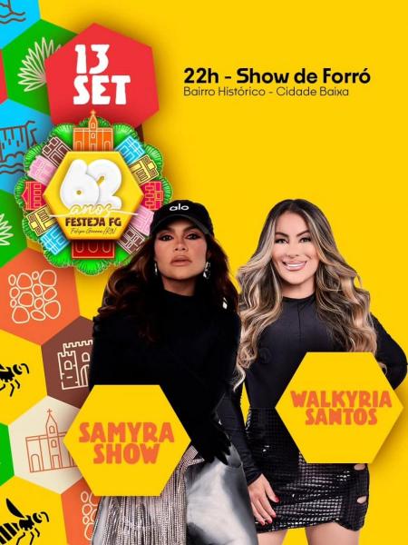 Samyra Show e Walkyria Santos