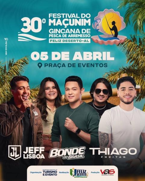 Jeff Lisboa, Bonde do Brasil e Thiago Freitas - 30º Festival do Maçunim