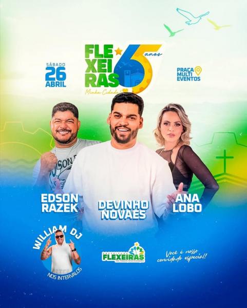 Devinho Novaes, Edson Razek e Ana Lobo