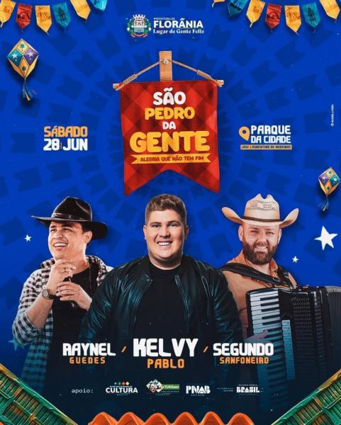 Kelvy Pablo, Raynel Guedes e Segundo Sanfoneiro - São Pedro