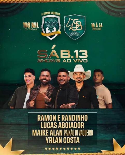 Ramon & Randinho, Lucas Aboiador, Maike Alan e Yrlan Costa