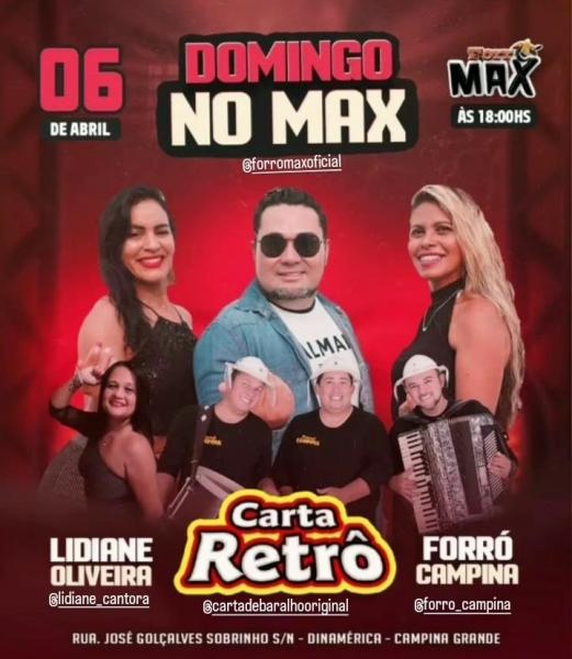 Carta de Baralho, Lidiane Oliveira e Forró Campina - Carta Retrô