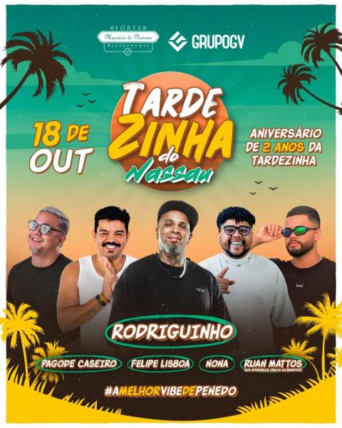 Rodriguinho, Pagode Caseiro, Felipe Lisboa, Nona e Ruan Mattos -Tardezinha do Nassau