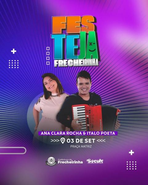 Ana Clara Rocha e Ítalo Poeta - Festeja Frecheirinha 2025
