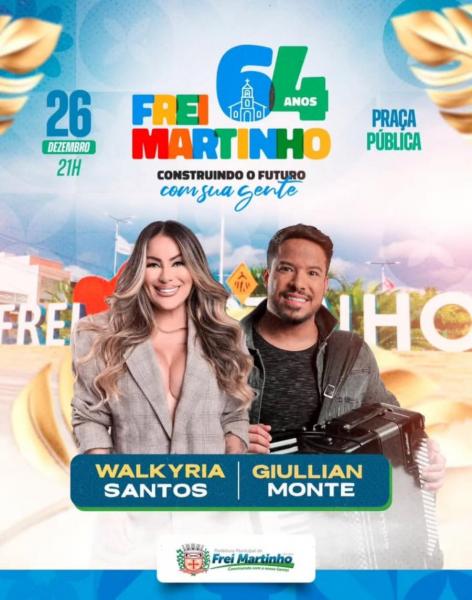 Walkyria Santos e Giullian Monte