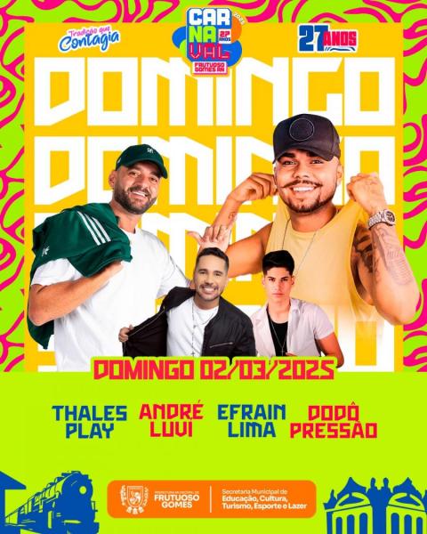 Thales Play, André Luvi, Efrain Lima e Dodô Pressão