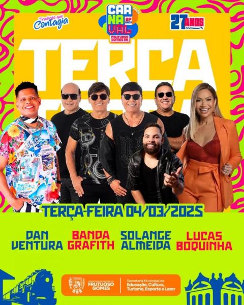 Banda Grafith, Dan Ventura, Solange Almeida e Lucas Boquinha