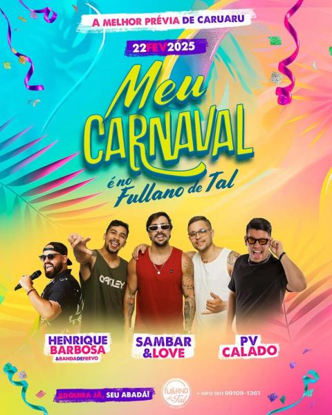 Henrique Barbosa, Sambar & Love e PV Calado - Meu Carnaval