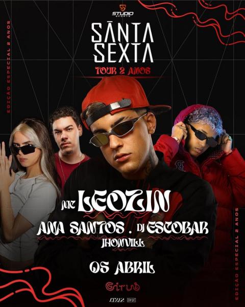 Mc Leozin, Ana Santos, Dj Escobar e Jhonvill - Santa Sexta