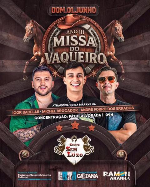 Igor Bacelar, Michel Brocador e André Forró dos Errados - 3ª Missa do Vaqueiro 2025