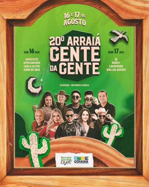 Dj Robby, Labaredas e Wallas Arrais - 20º Arraiá Gente da Gente 2025