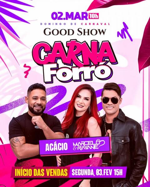 Acácio e Marcelo & Rayane - Carna Forró 2025