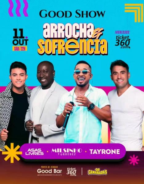 Asas Livres, Milsinho Toque Dez e Tayrone - Arrocha & Sofrência