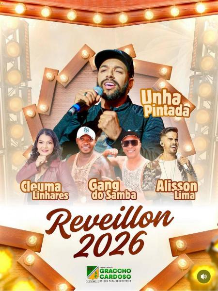 Unha Pintada, Cleuma Linhares, Gang do Samba e Alisson Lima - Réveillon 2026