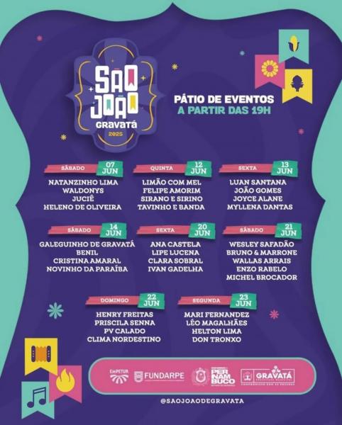 São João de Gravatá 2025